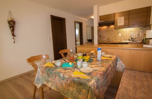 Saas Almagell Apartment | Nice apartment for 4 people with WIFI, TV and balcony