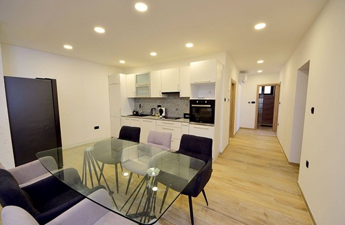 Sveta Nedjelja Apartment | Nice apartment for 6 guests with A/C, internet, private pool, TV, terrace and parking