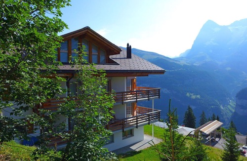 Murren Apartment | Nice apartment for 10 people with WIFI, TV and balcony