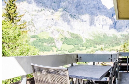 Leukerbad Apartment | Nice apartment for 3 people with WIFI, TV and balcony