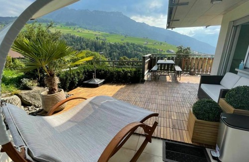 Aeschlen ob Gunten Apartment | Nice apartment for 4 guests with WIFI, TV, balcony and parking