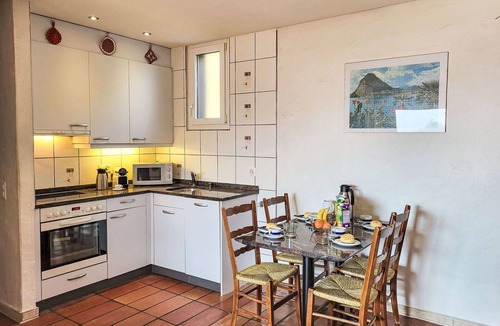 Sonvico Apartment | Nice apartment for 4 guests with WIFI, pool, TV and patio