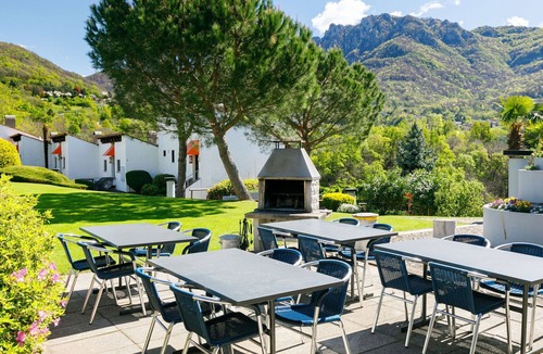 Sonvico Apartment | Nice apartment for 4 guests with WIFI, pool, TV and patio