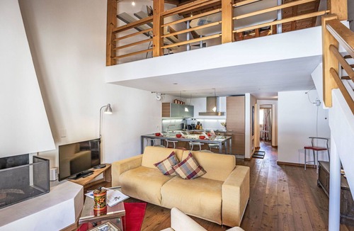 La Punt-Chamues-ch Apartment | Nice apartment for 4 guests with WIFI, TV, balcony, pets allowed and panoramic view