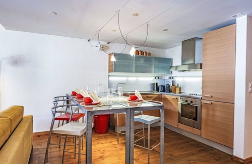 La Punt-Chamues-ch Apartment | Nice apartment for 4 guests with WIFI, TV, balcony, pets allowed and panoramic view