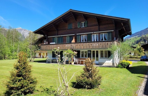 Lenk Apartment | Nice apartment for 4 guests with balcony