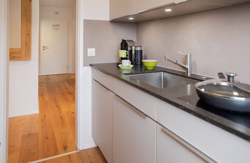 Falera Apartment | Nice apartment for 5 guests with pool, WIFI, TV, balcony and panoramic view