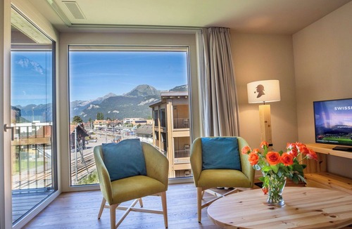 Meiringen Apartment | Nice apartment for 6 guests with WIFI, TV, terrace and pets allowed