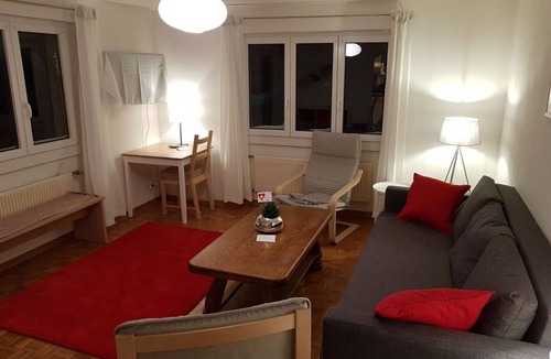 Sedrun Apartment | Nice apartment for 8 guests with WIFI, balcony and parking