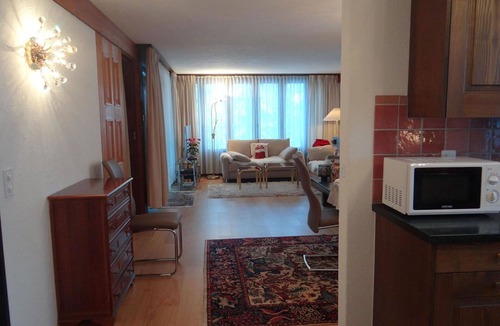 Engelberg Apartment | Nice apartment for 4 guests with WIFI, pool, TV and balcony