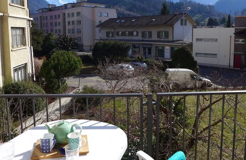 Central Interlaken Apartment | Nice apartment for 2 guests with WIFI, TV and balcony