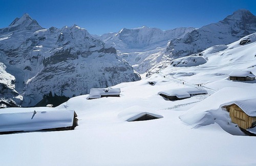 Grindelwald Apartment | Nice apartment for 2 people with TV, patio and parking