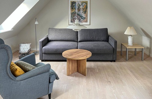 Gudhjem Apartment | Nice apartment in Gudhjem with house sea view