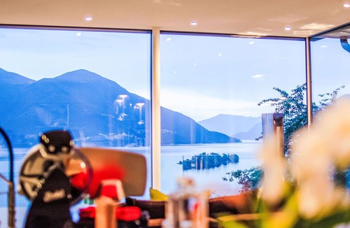 Ascona Villa | Nice apartment in villa for 2 people with internet, A/C, pool, TV, patio and panoramic view