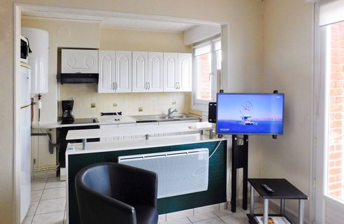 Bray-Dunes Apartment | Nice apartment with balcony and sea view