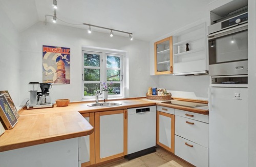Rrvig House | Nice cottage with wood stove and idyllic garden, close to wonderful sandy beach.