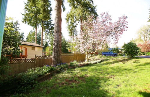 Bothell House | Nice Cozy Quiet House -2TVS, back Yard
