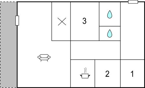 Bækmarksbro House | Nice Home In Bækmarksbro With Wifi