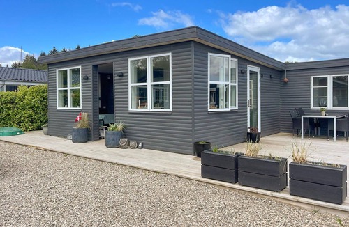 Bjert House | Nice home in Bjert with house sea view