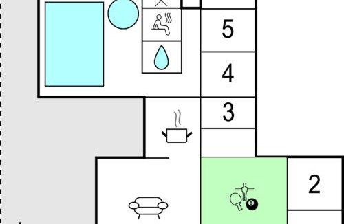 Skastrup House | Nice Home In Bogense With Sauna