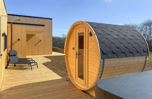 Hvidbjerg Strand House | Nice home in Børkop with sauna