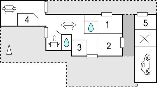 Ordrup House | Nice Home In Fårevejle With Kitchen