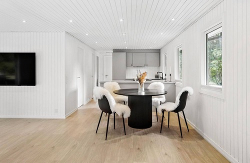 Farso House | Nice home in Farsø with house a panoramic view