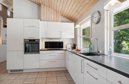 Fjellerup Strand House | Nice home in Glesborg with sauna