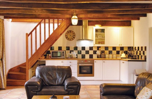 Guern House | Nice home in Guern with WiFi