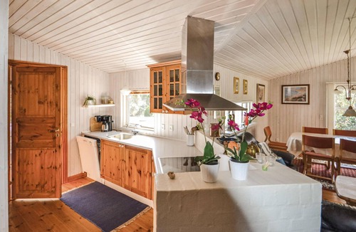 Helberskov Strand House | Nice home in Hadsund with sauna