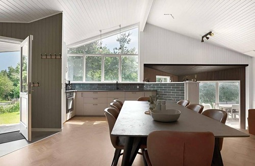 Helberskov Strand House | Nice home in Hadsund with sauna