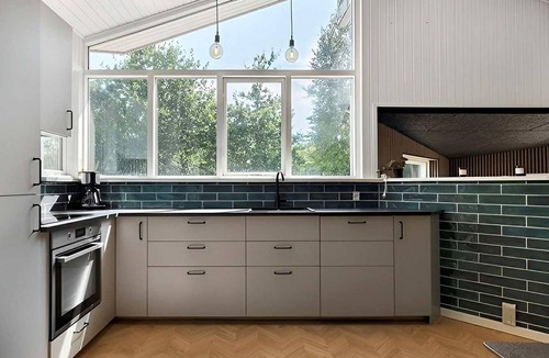 Helberskov Strand House | Nice home in Hadsund with sauna