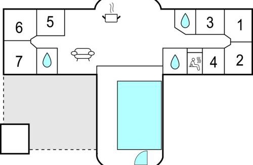 Vrist Strand House | Nice Home In Harboøre With Kitchen