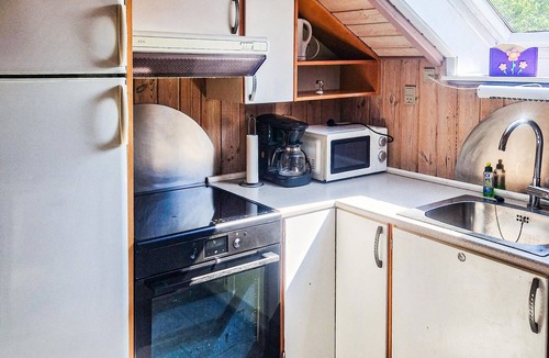 Bork Havn House | Nice home in Hemmet with sauna