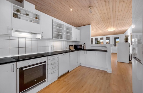 Henne Strand House | Nice home in Henne with sauna