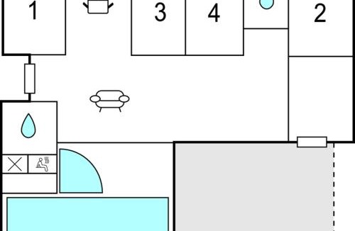 Bjerregard Strand House | Nice Home In Hvide Sande With Sauna