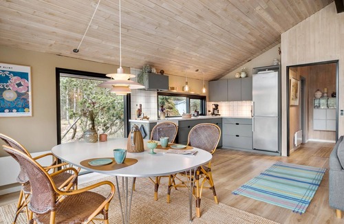 Bratten Strand House | Nice home in Jerup with WiFi