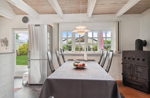 Knebel House | Nice home in Knebel with house sea view