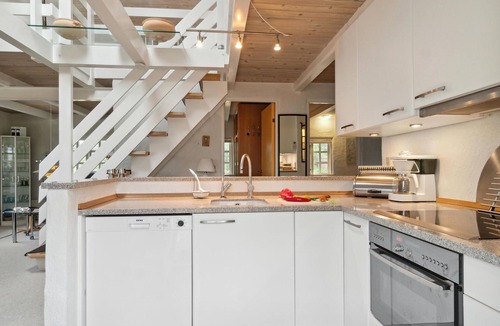 Knebel House | Nice home in Knebel with house sea view