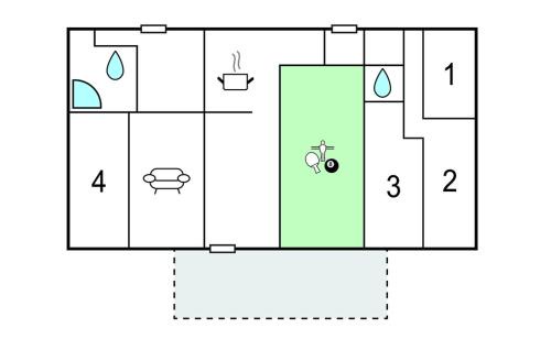 Norre Nebel House | Nice Home In Nørre Nebel With Wifi