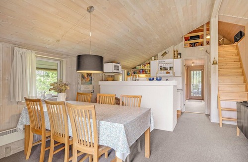 Houstrup House | Nice home in Nørre Nebel with sauna