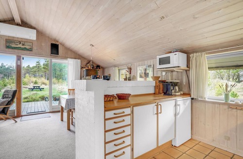Houstrup House | Nice home in Nørre Nebel with sauna