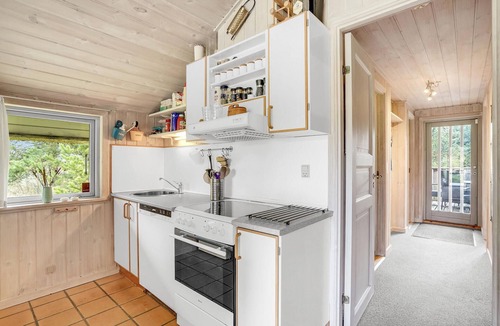 Houstrup House | Nice home in Nørre Nebel with sauna