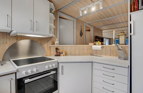 Lonne Hede House | Nice home in Nørre Nebel with sauna