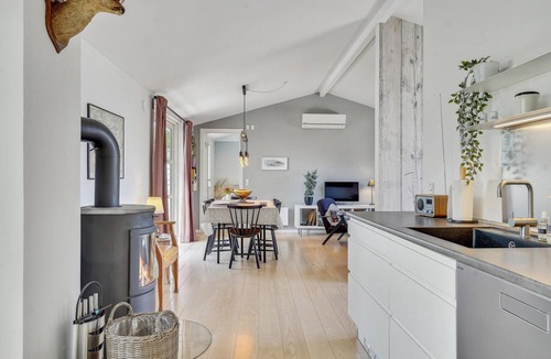 Tørresø House | Nice home in Otterup with WiFi