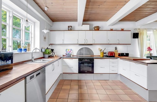 Sjølund House | Nice home in Sjølund with kitchen