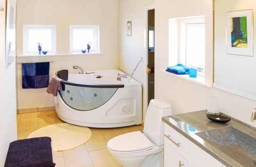 Skovmose House | Nice home in Sydals with sauna