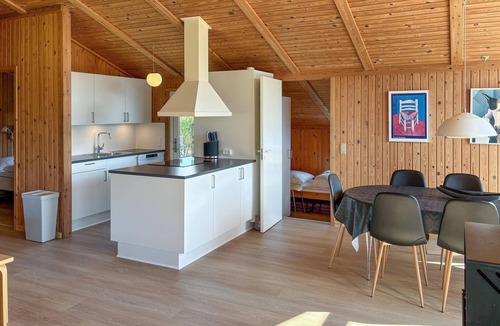 Skovmose House | Nice home in Sydals with sauna