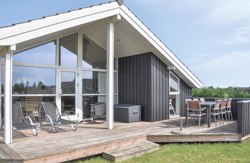 Skovmose House | Nice home in Sydals with sauna