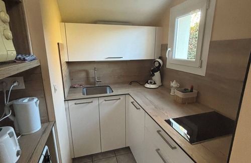 Nancray House | Nice little detached house on private plot, Private paved terrace